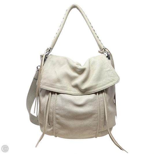 Vintage Leather Hobo Crossbody By Christopher Kon, Size: Large