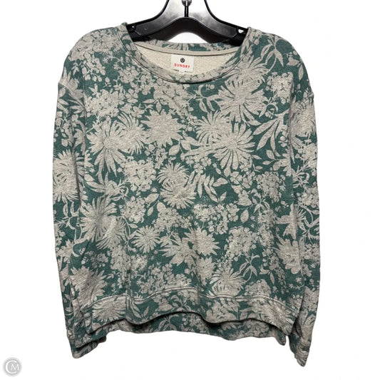 Top Long Sleeve By Sundry In Floral Print, Size: S