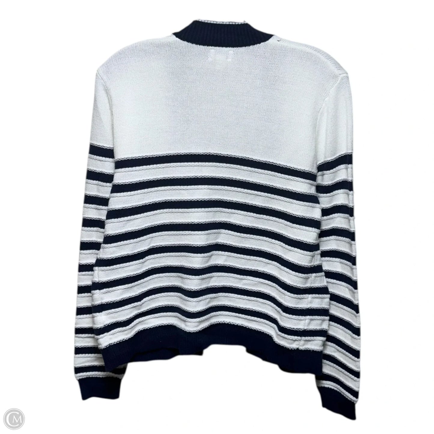 Striped Open Cardigan Sweater By J. Crew In Striped Pattern, Size: S