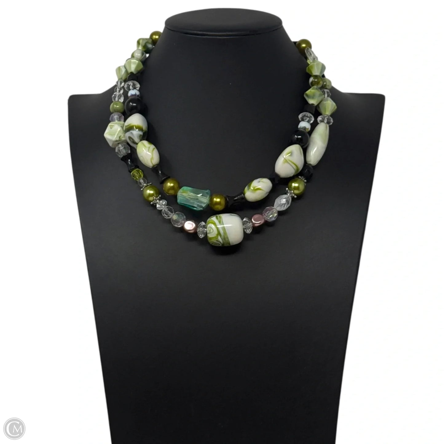 Multi Way Beaded Statement Necklace By Ms. V 2008