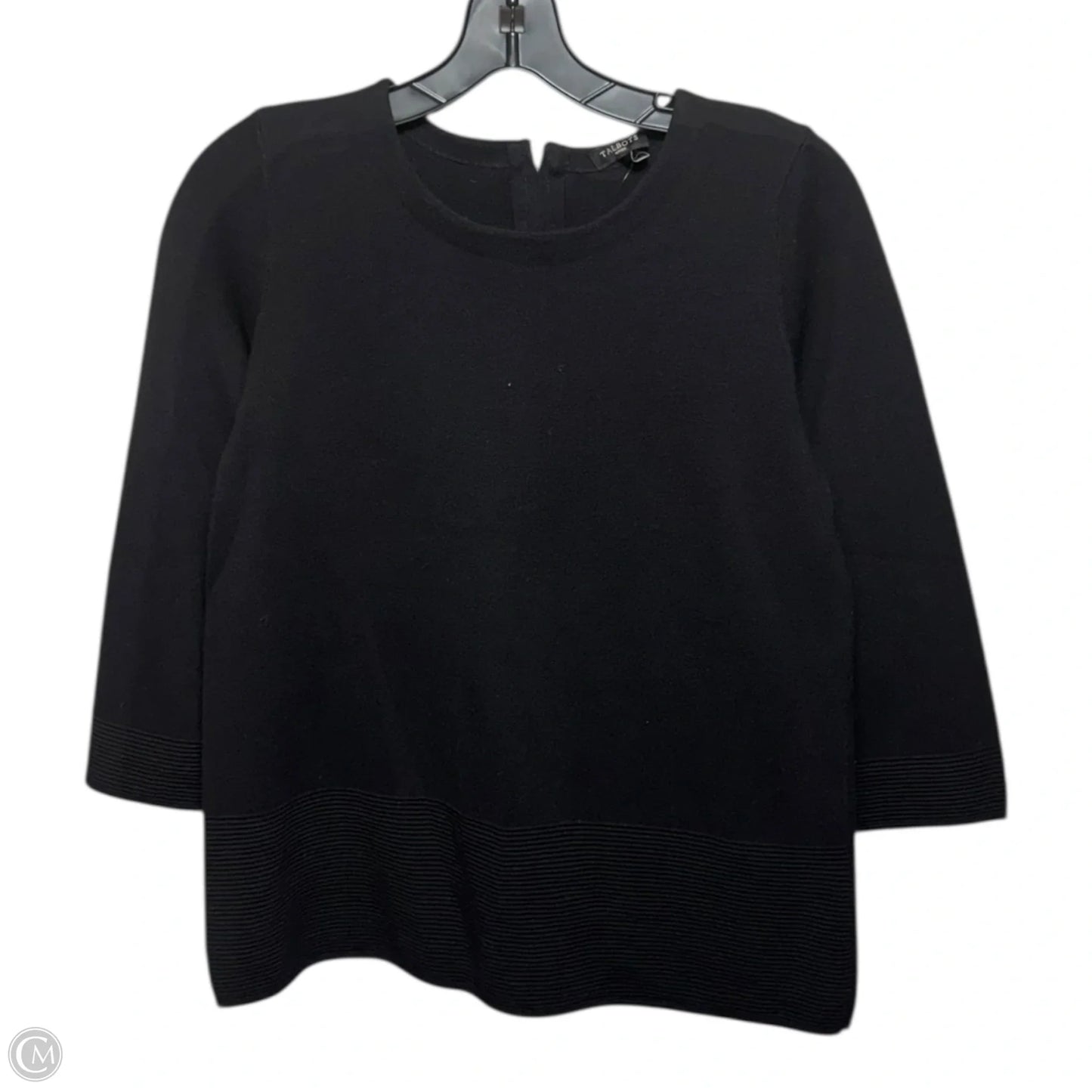 Sweater By Talbots In Black, Size: S Petite