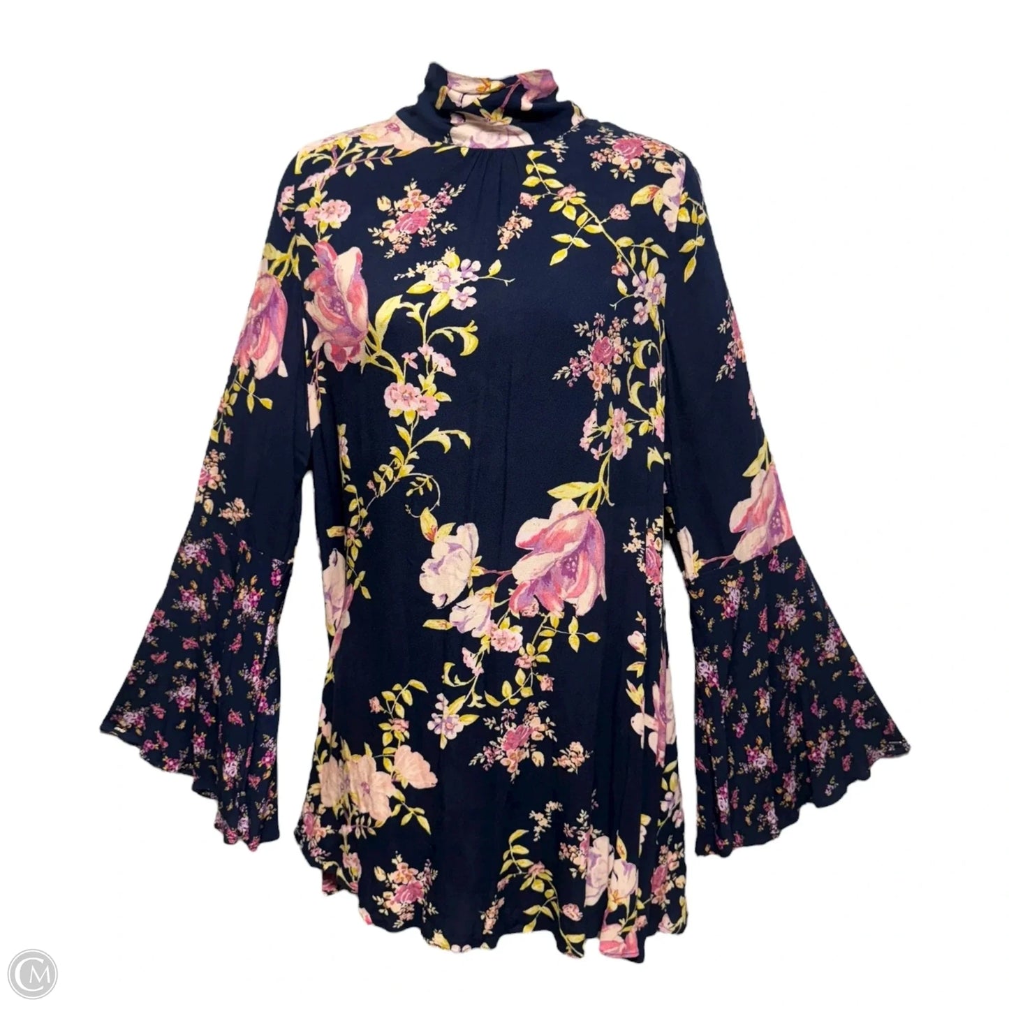 Tate Tunic Mini Dress By Free People In Midnight Combo, Size: S