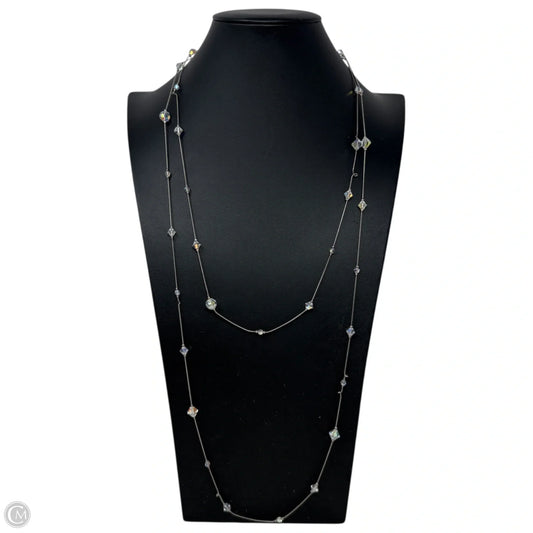 Long Beaded Station Necklace