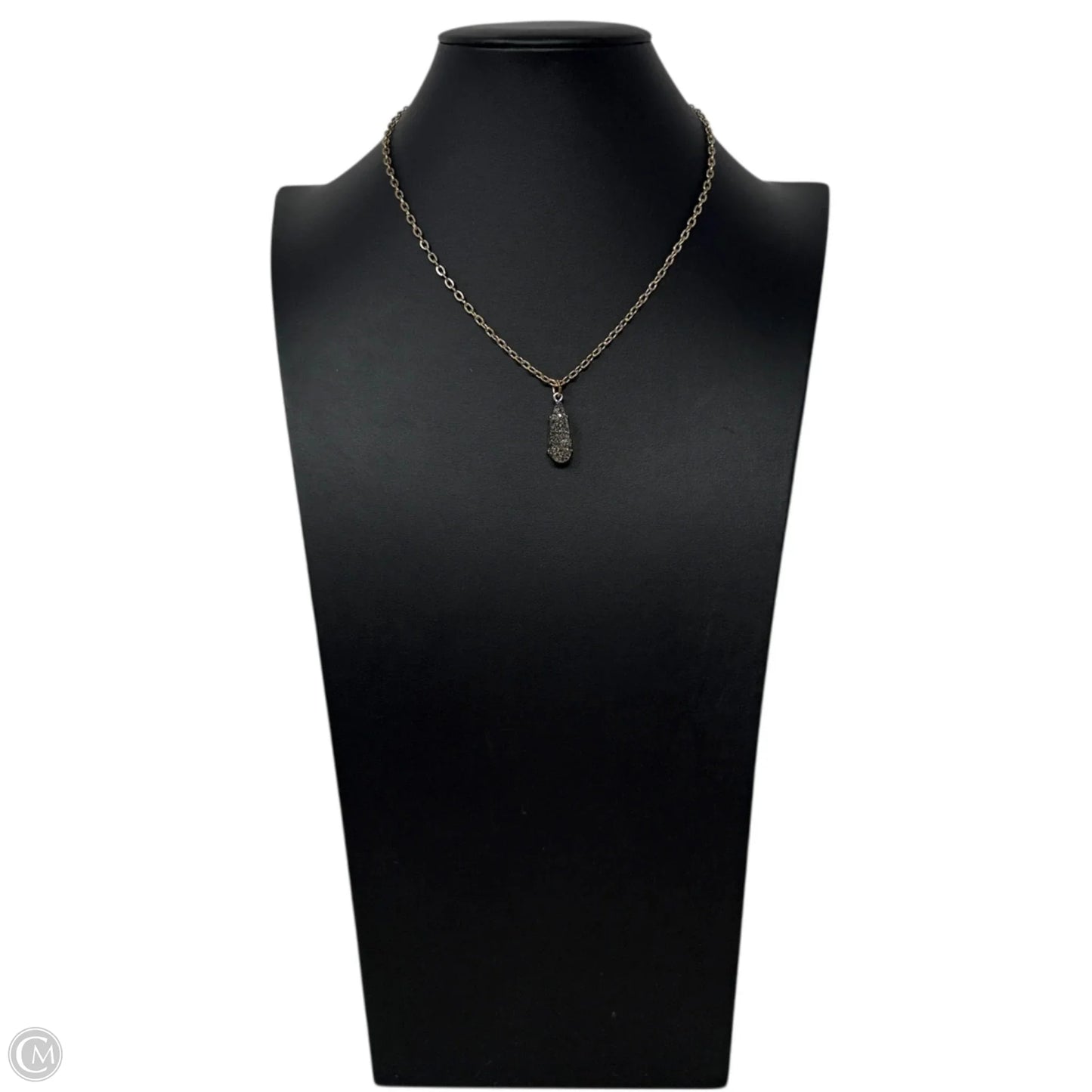 Druzy Pendant Necklace