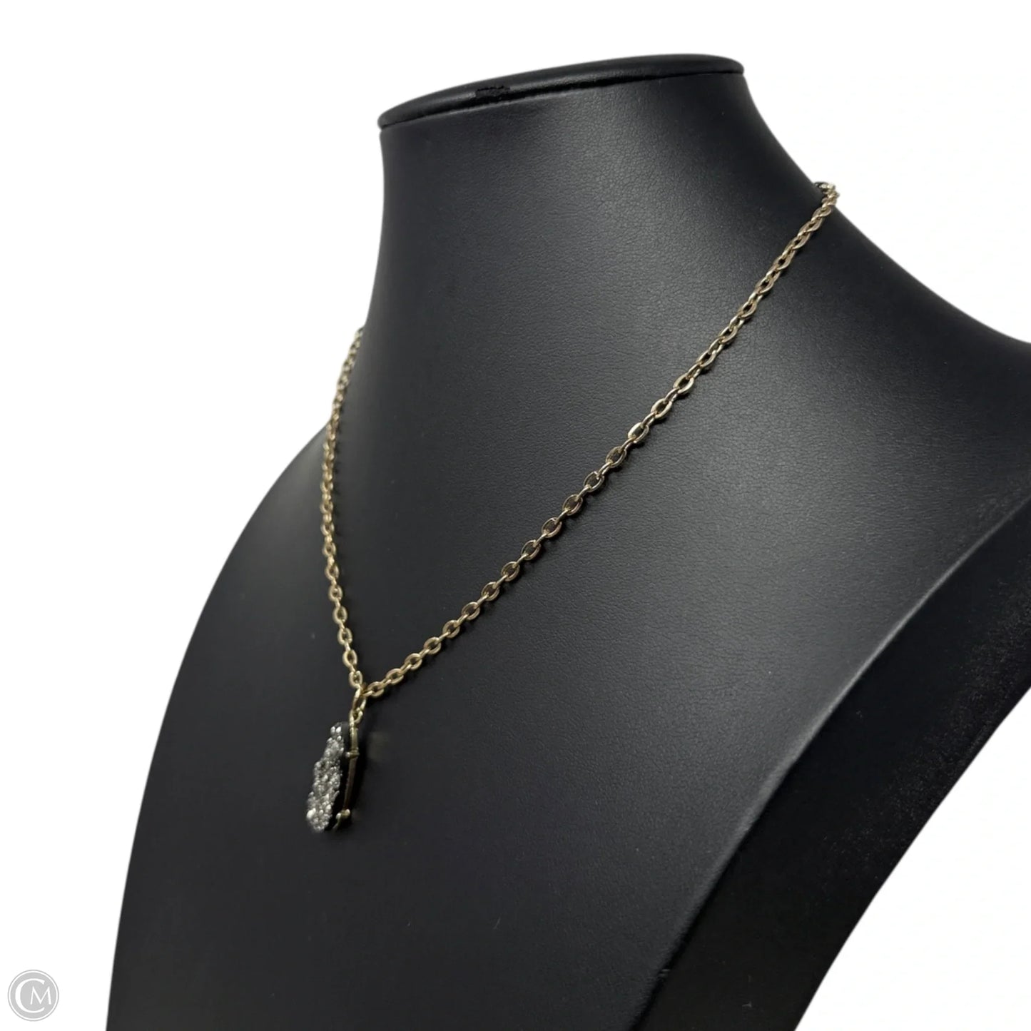 Druzy Pendant Necklace