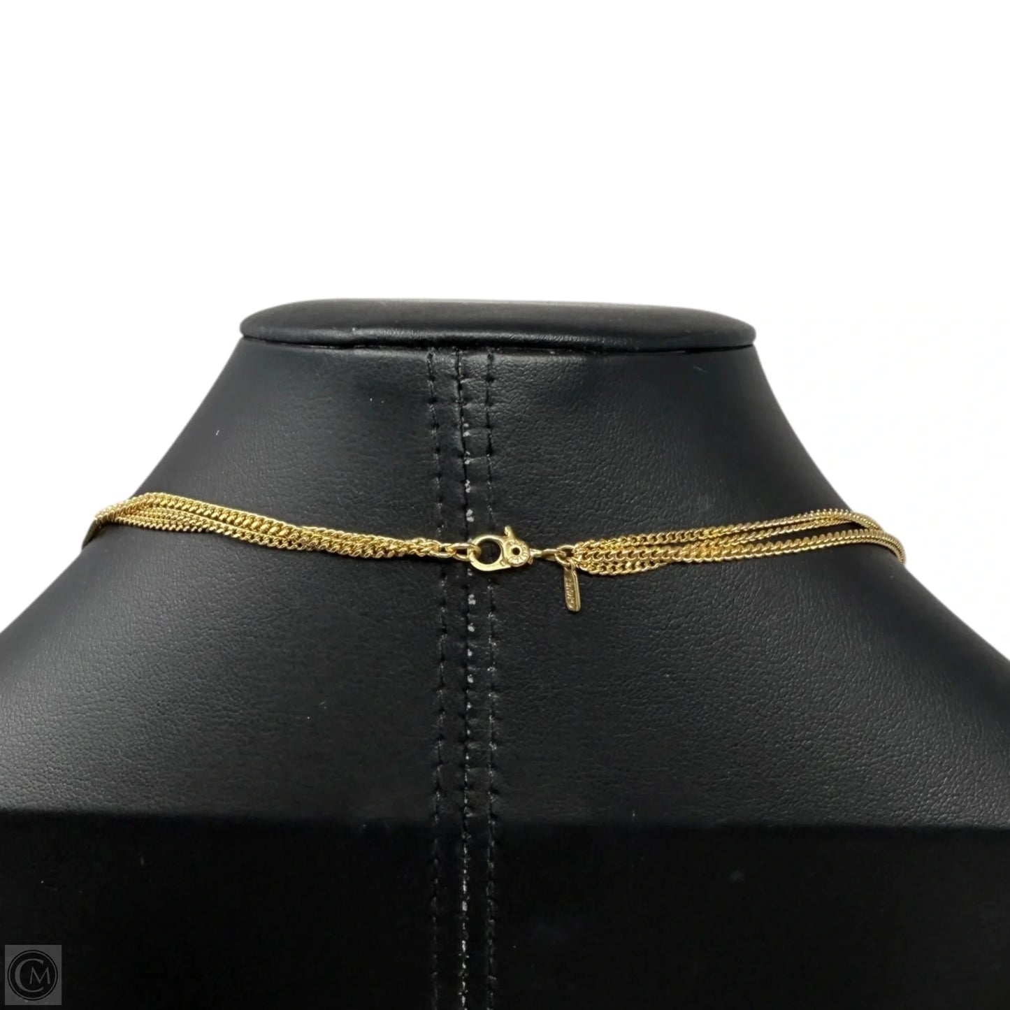 Gold Tone Multi-Strand knot Necklace By Monet