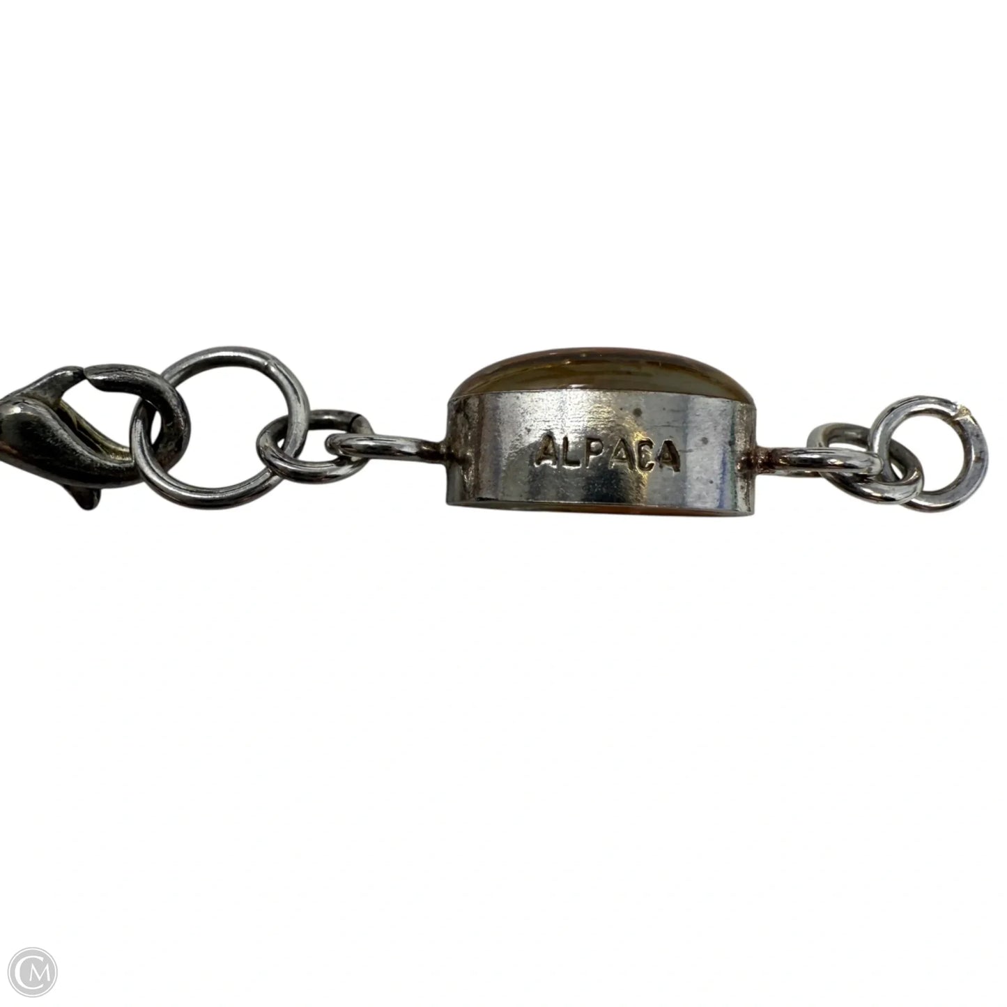 Vintage Alpaca Mexico Botanical Bracelet