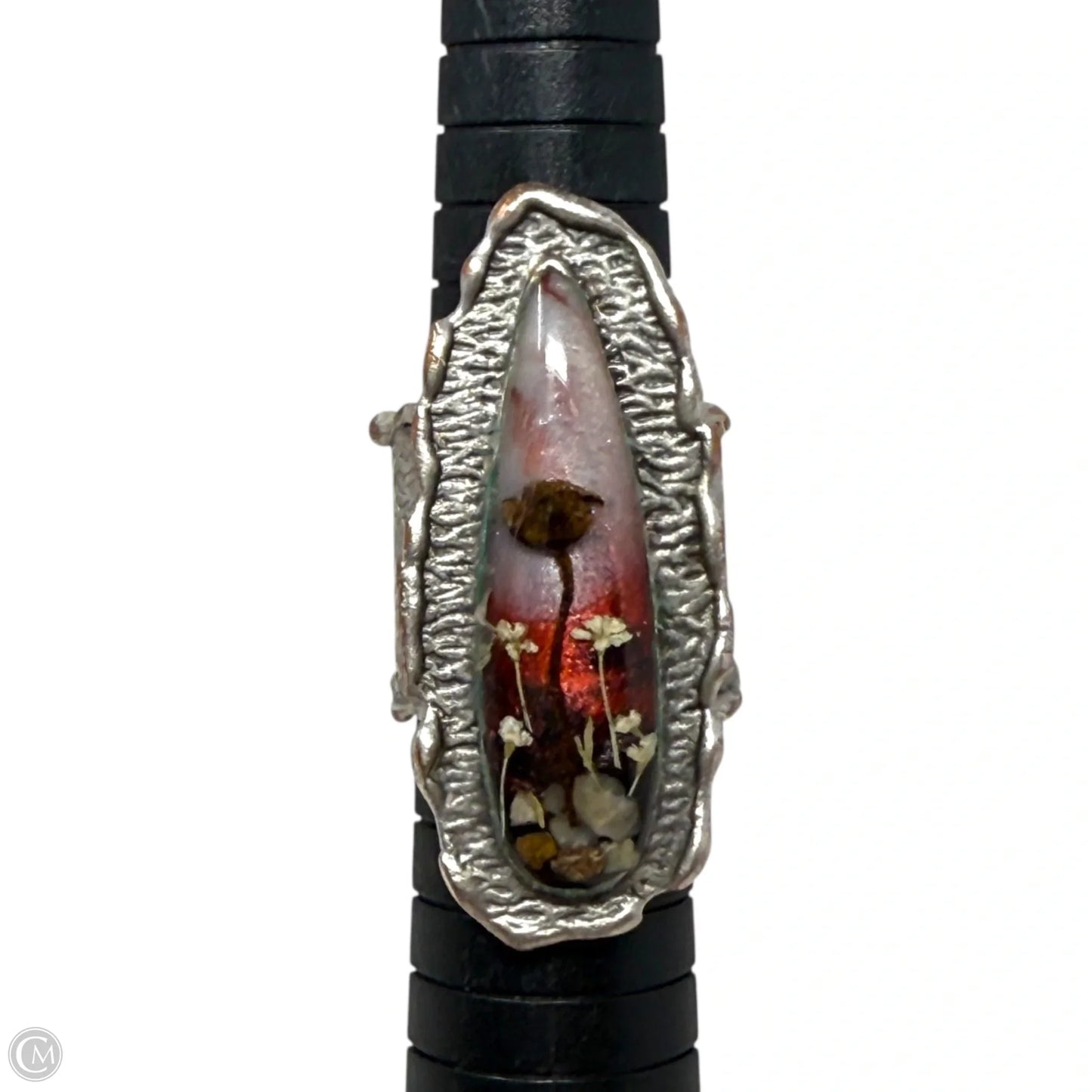 Handcrafted Adjustable Botanical Ring