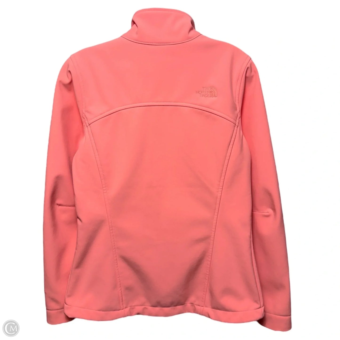 Athletic Jacket By The North Face In Peach, Size: S