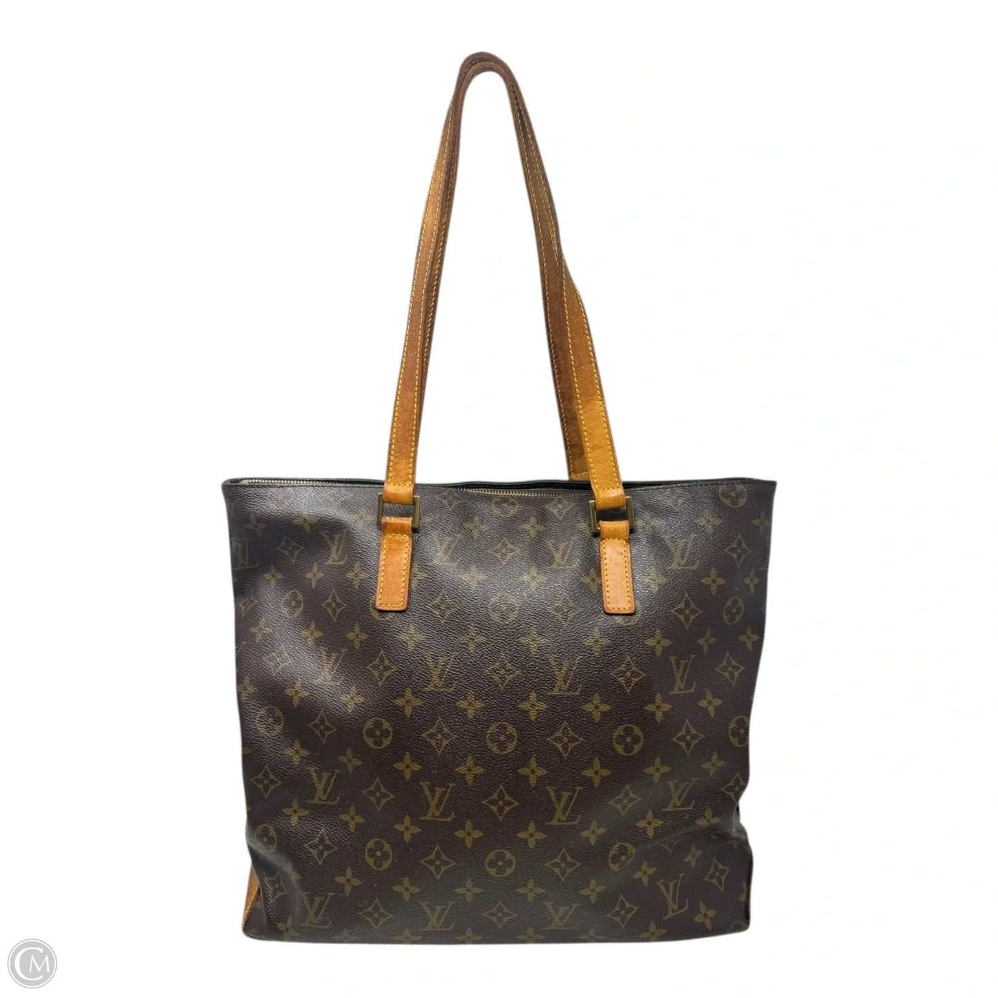 2002 Monogram Canvas Cabas Mezzo Tote Luxury Designer By Louis Vuitton, Size: Large