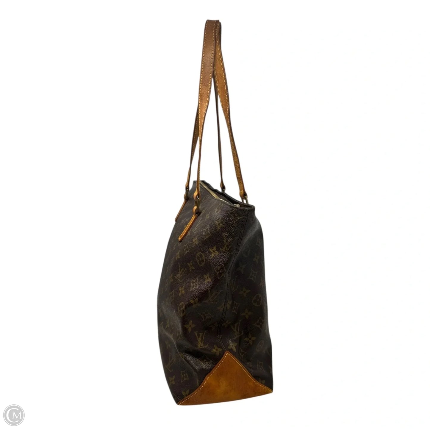 2002 Monogram Canvas Cabas Mezzo Tote Luxury Designer By Louis Vuitton, Size: Large