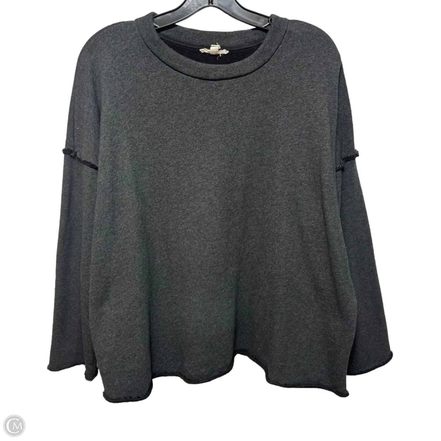 Top Long Sleeve By Eileen Fisher In Grey, Size: L