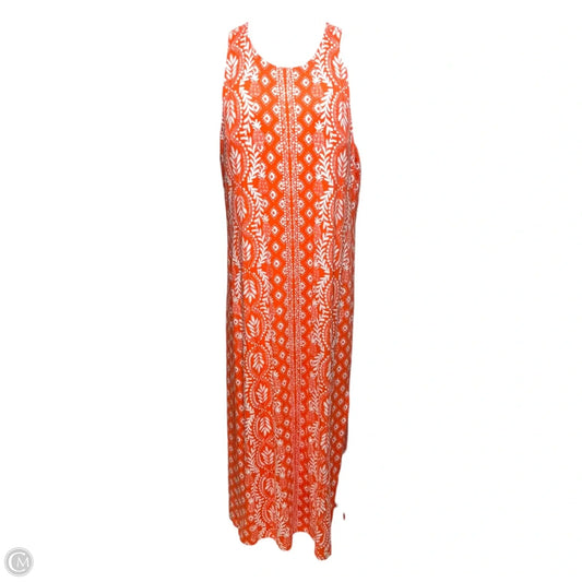 Ulla Maxi Dress Designer By Lilly Pulitzer In Orange, Size: Xl