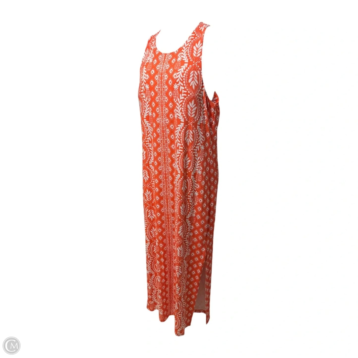 Ulla Maxi Dress Designer By Lilly Pulitzer In Orange, Size: Xl