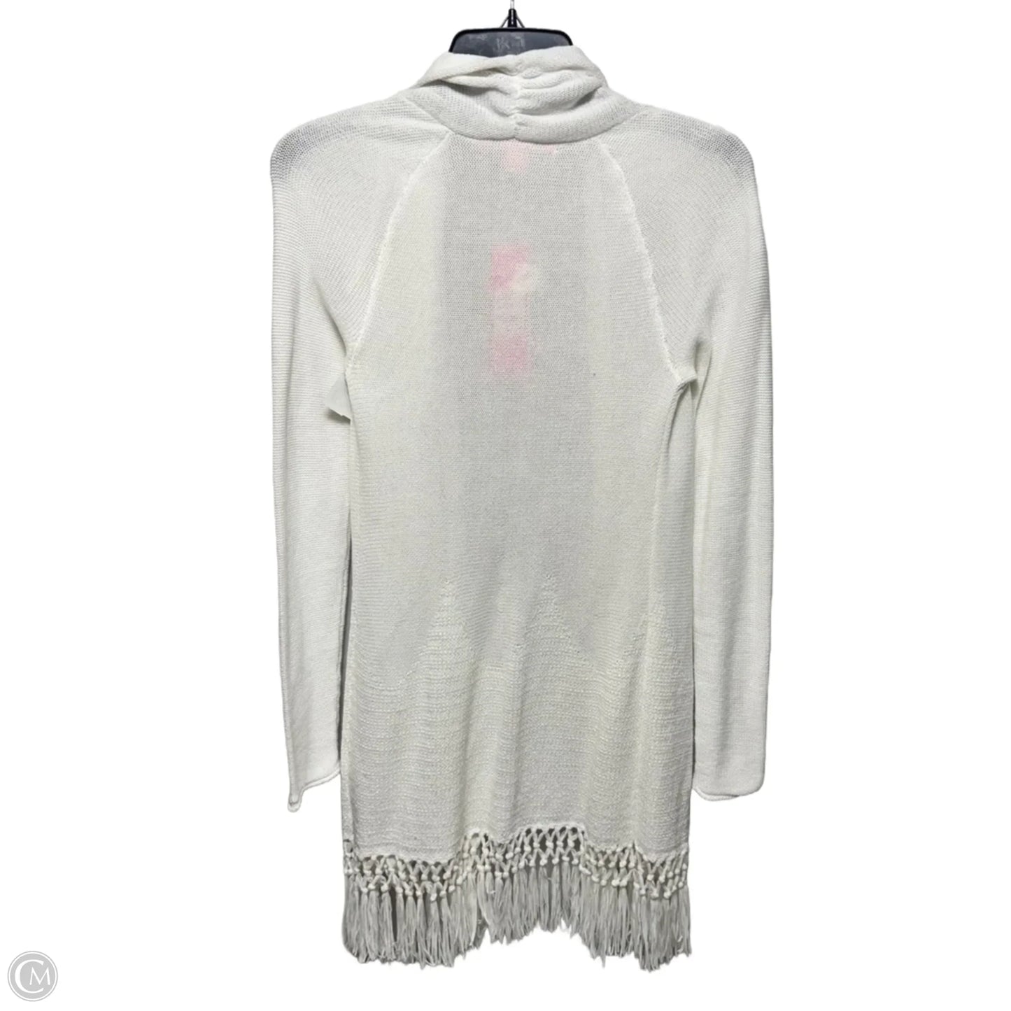 Tatum Sweater Cardigan Designer By Lilly Pulitzer In Cream, Size: Xs