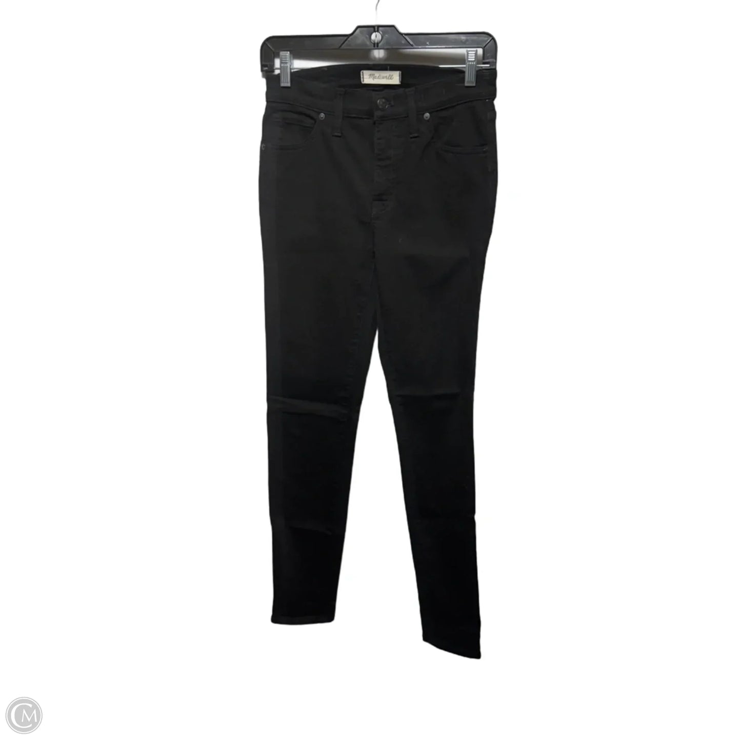 9” High-Rise Skinny Jeans By Madewell In Black, Size: 4/27