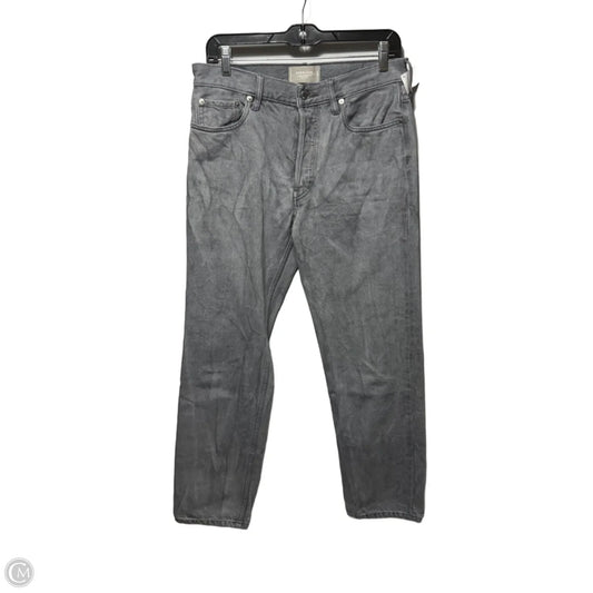 The Organic Cotton Relaxed Straight Jean By Everlane In Grey, Size: 4/27