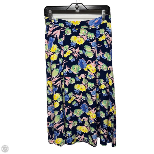 Skirt Midi By Talbots In Floral Print, Size: 6