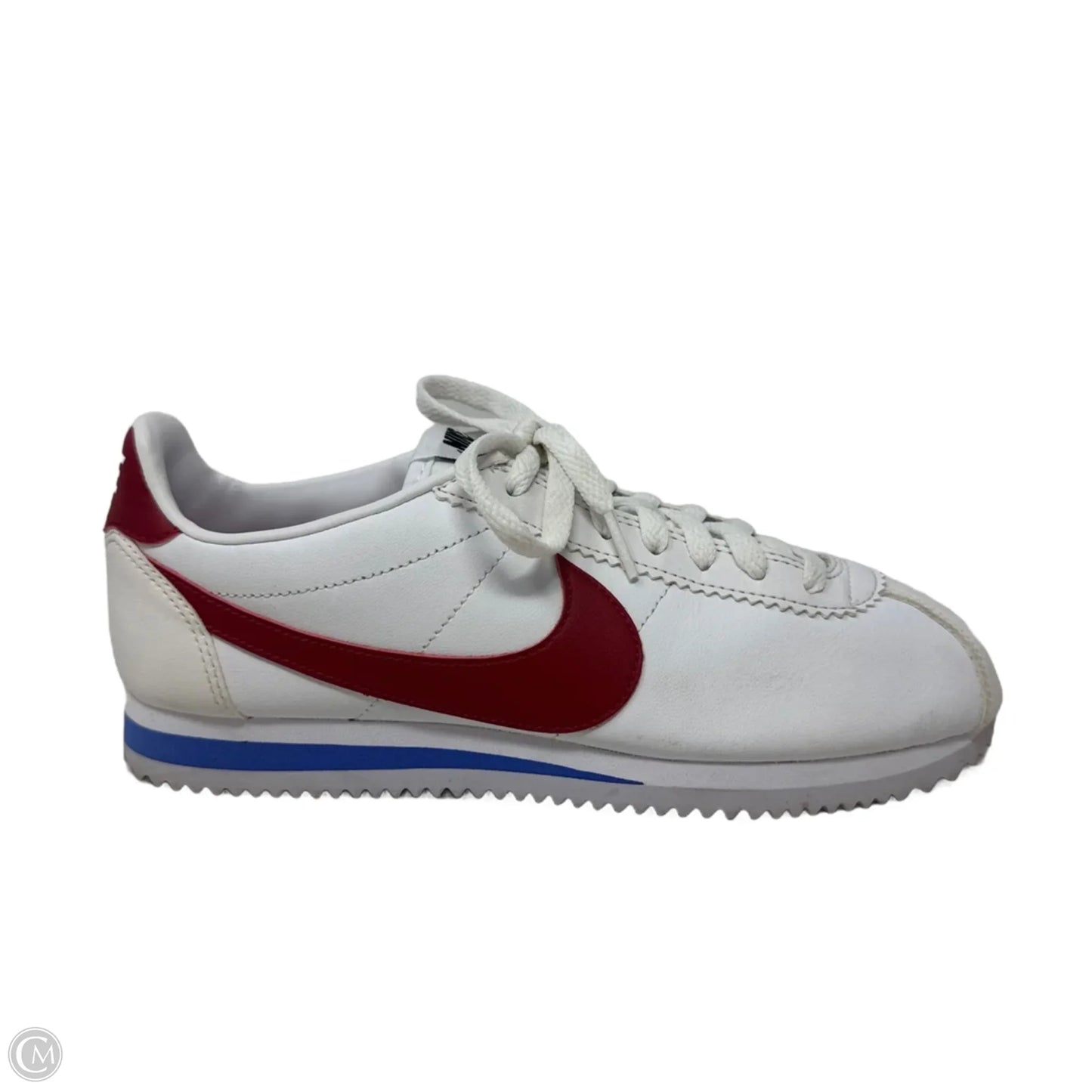 Cortez Shoes Athletic By Nike In Blue & Red & White, Size: 8.5