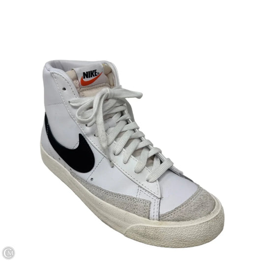 Blazer Shoes Athletic By Nike In Black & White, Size: 8