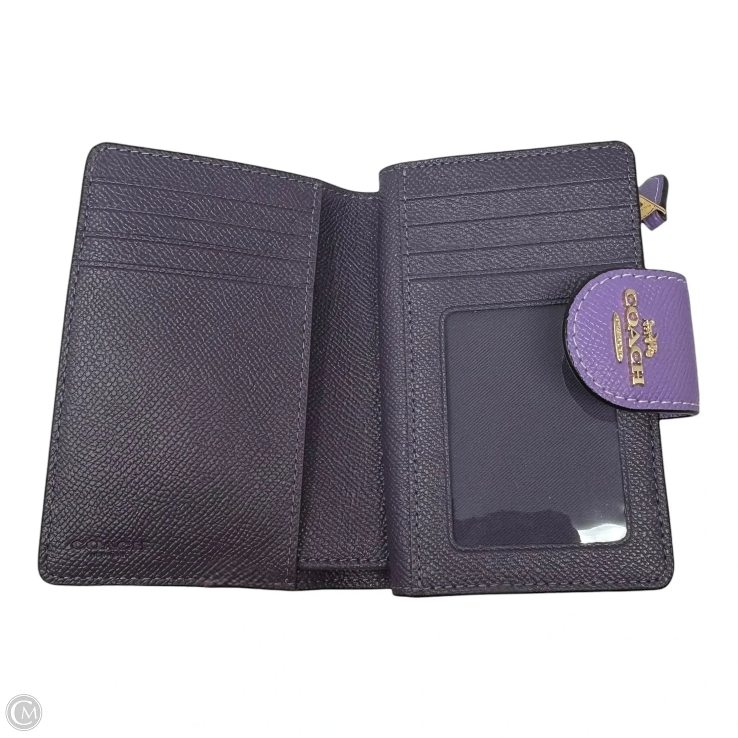 Bifold Wallet Designer By Coach, Size: Medium