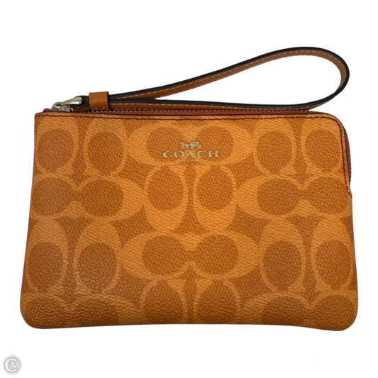 Wristlet Designer By Coach, Size: Small