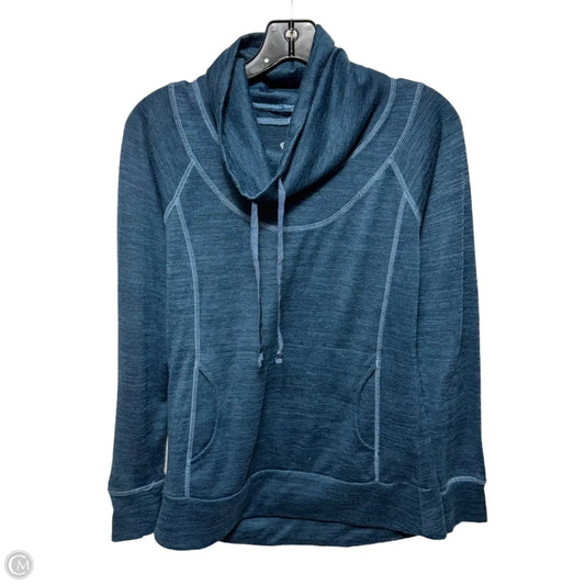 Athletic Top Long Sleeve Collar By Kuhl In Blue, Size: S