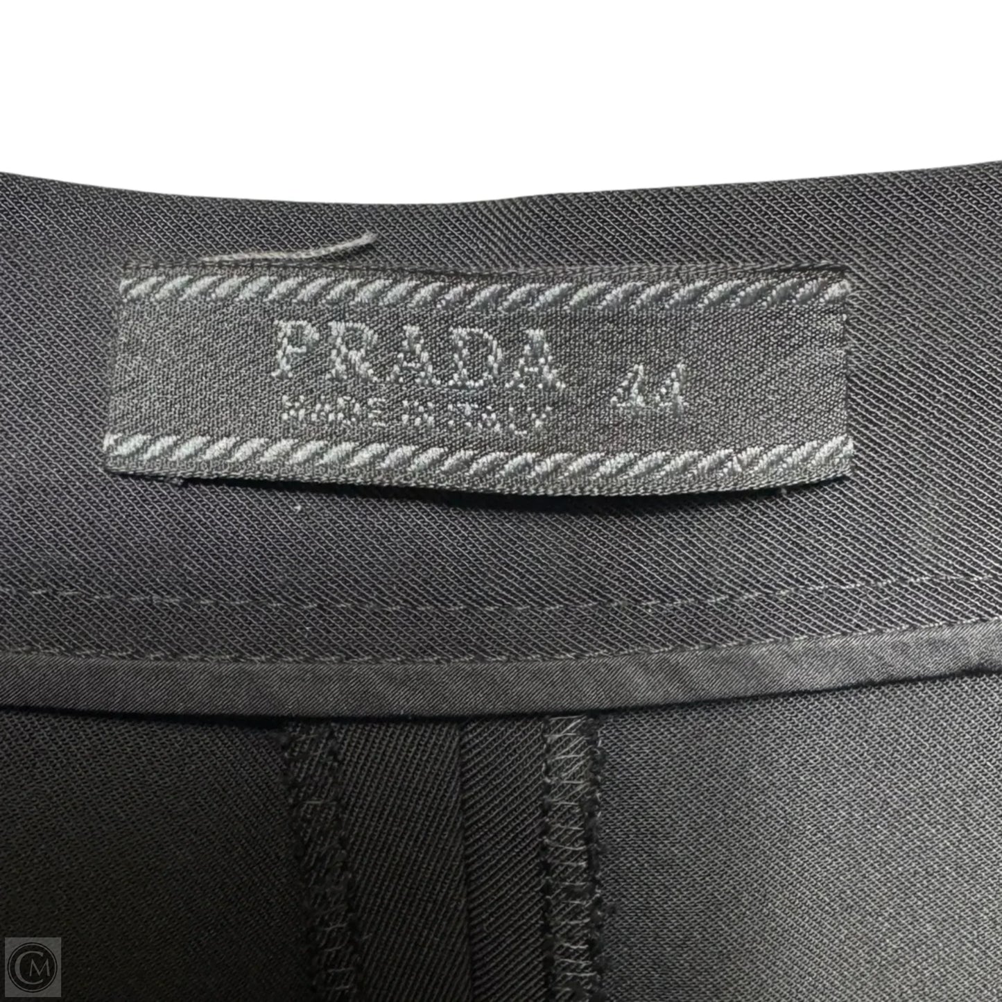 Pants Luxury Designer By Prada In Black, Size: 8