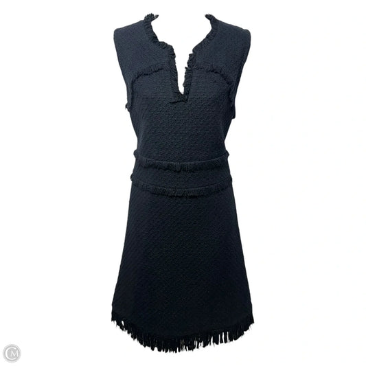Tweed Dress Designer By Tory Burch In Navy, Size: 6