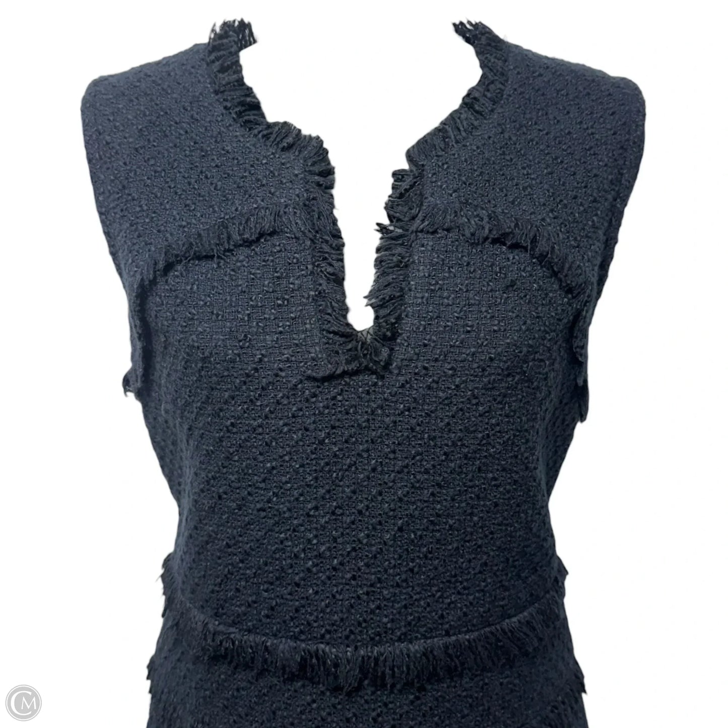 Tweed Dress Designer By Tory Burch In Navy, Size: 6