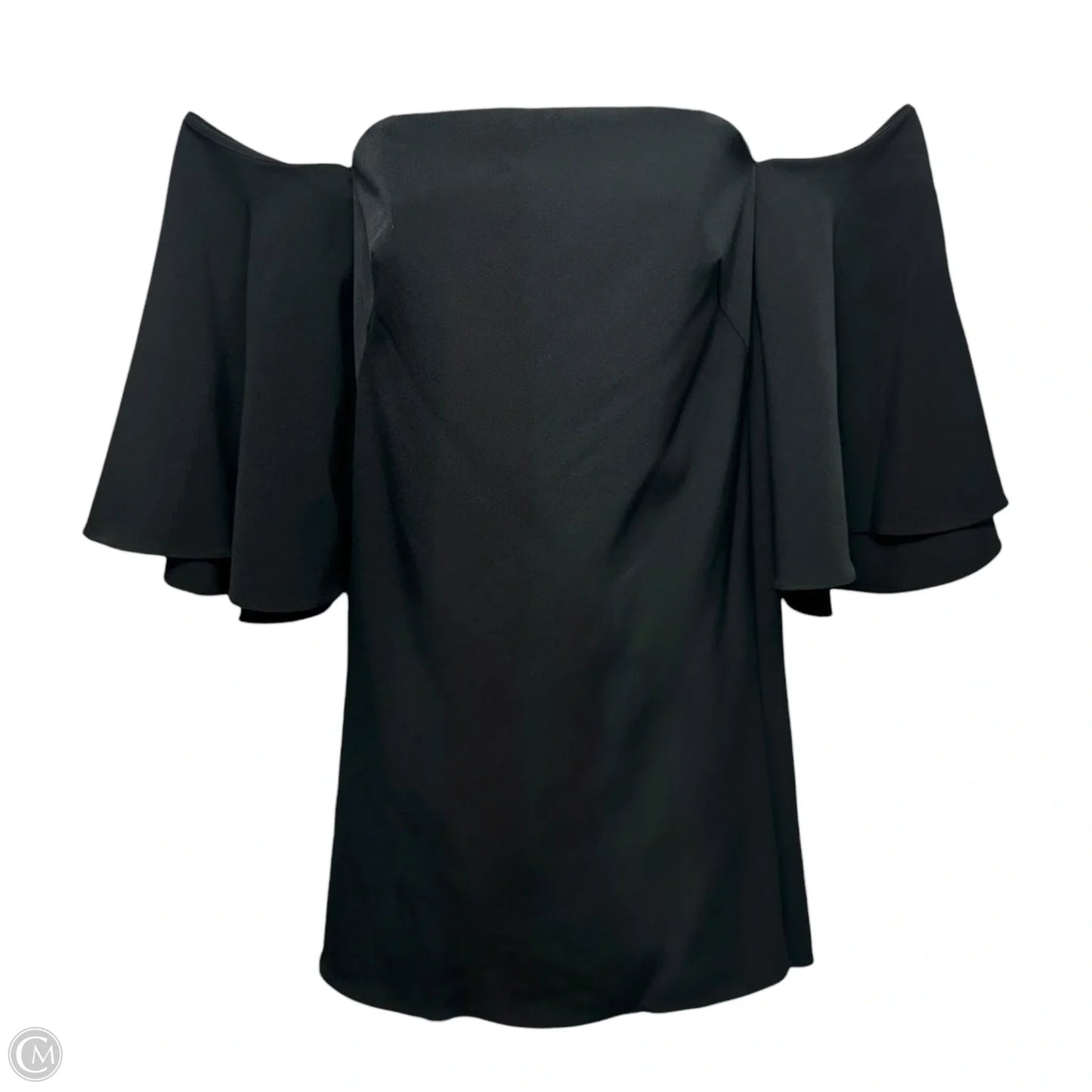 Off Shoulder Dress Designer By Milly In Black, Size: 8