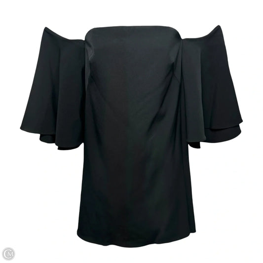 Off Shoulder Dress Designer By Milly In Black, Size: 8