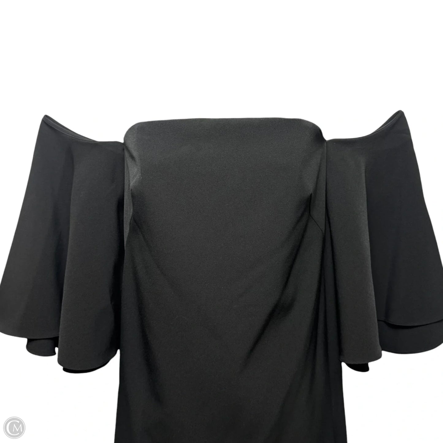 Off Shoulder Dress Designer By Milly In Black, Size: 8