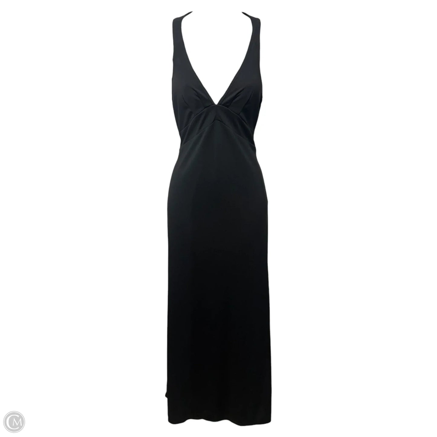 Open Back Dress Party Long By Rene Ruiz In Black, Size: 4 (estimated)