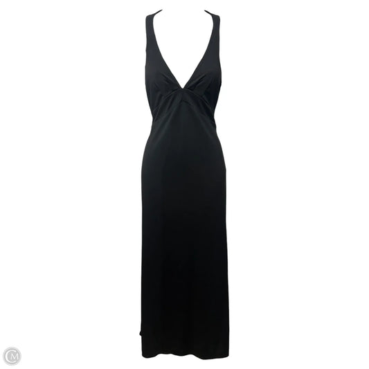 Open Back Dress Party Long By Rene Ruiz In Black, Size: 4 (estimated)