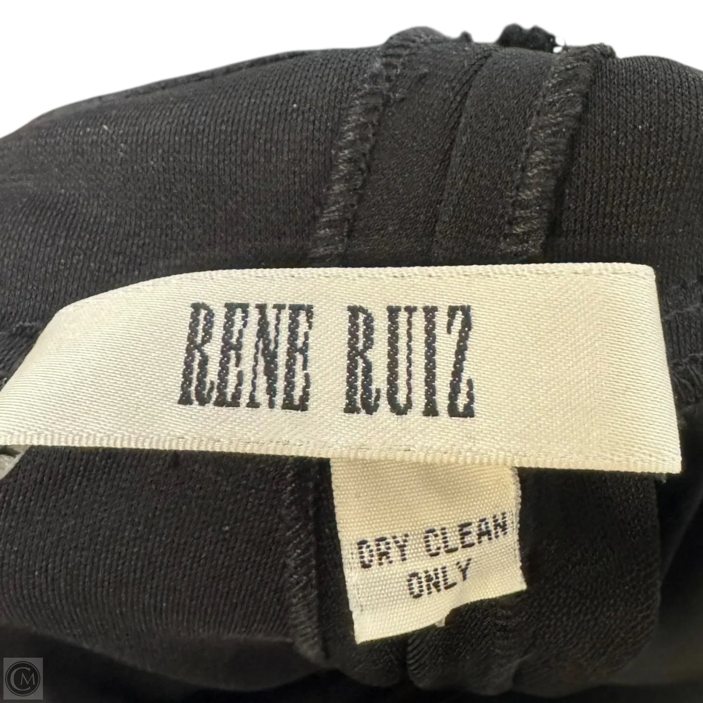 Open Back Dress Party Long By Rene Ruiz In Black, Size: 4 (estimated)