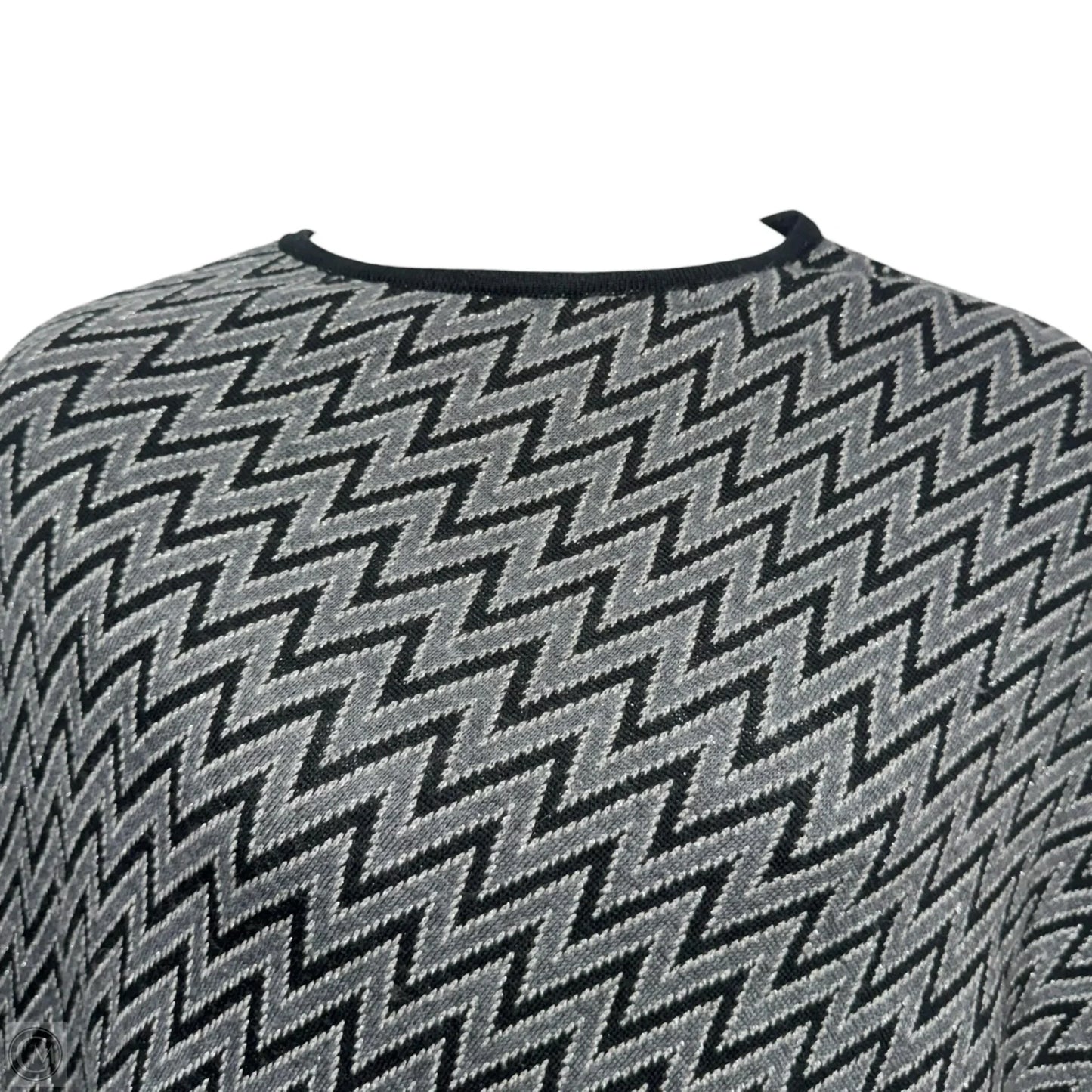 Poncho Luxury Designer By Missoni In Chevron Pattern, Size: Osfm