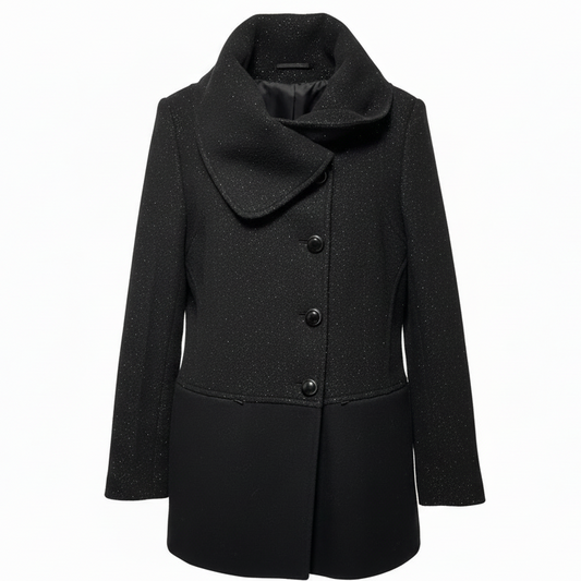 Coat By Kensie In Black, Size: M
