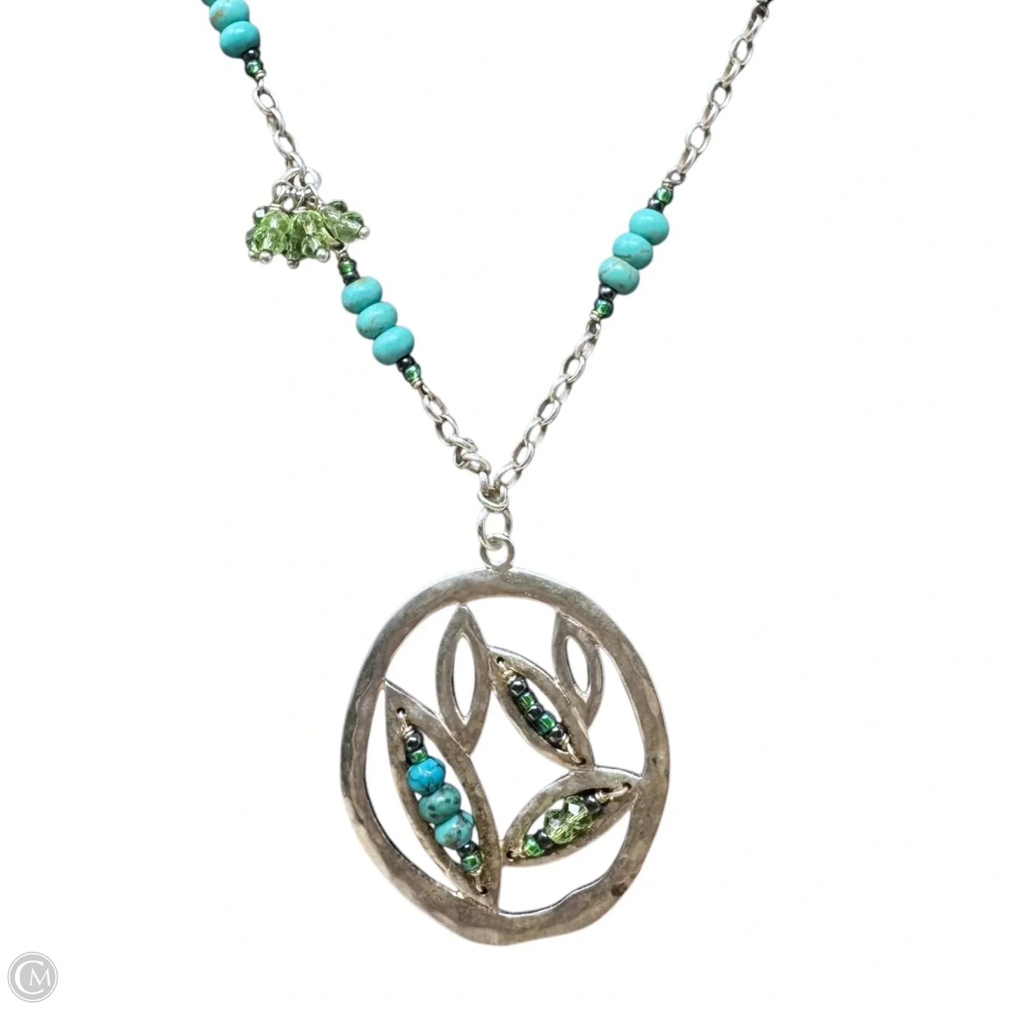 Howlite Seed Bead Necklace & Earring Set By Silpada