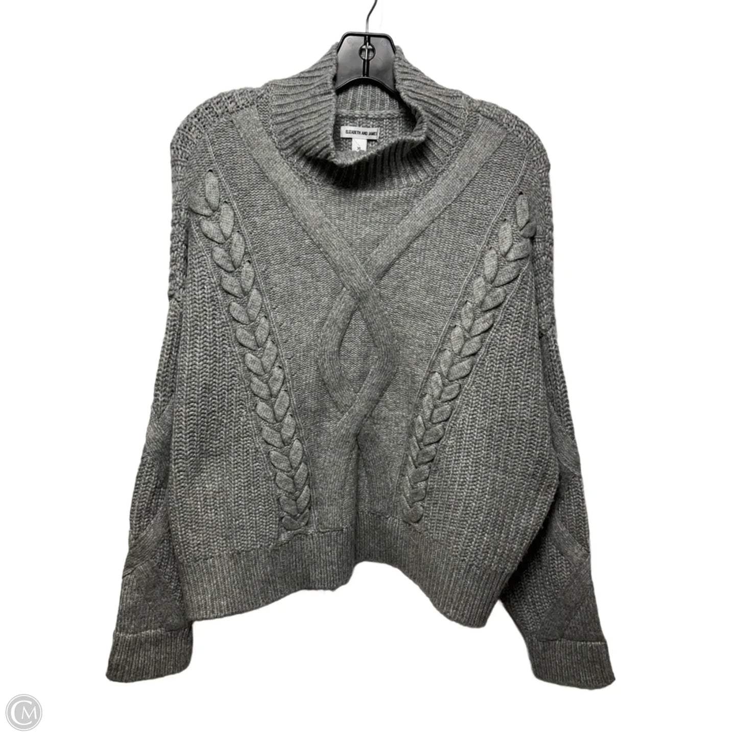Sweater By Elizabeth And James In Grey, Size: Xl