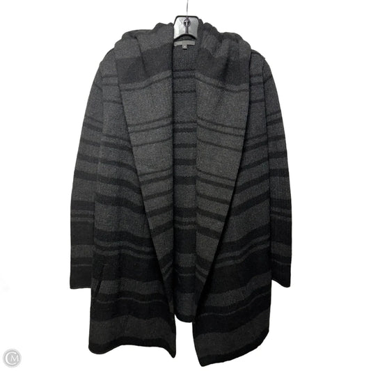 Yak & Wool Sweater Cardigan By Vince In Grey, Size: M