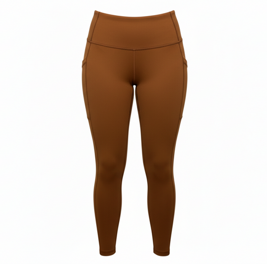 Athletic Leggings By Prana In Brown, Size: XS