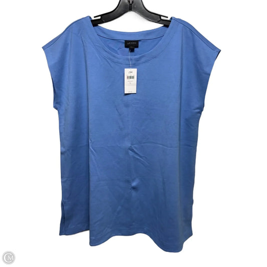 Hyacinth Tank Top By J. Jill In Blue, Size: L