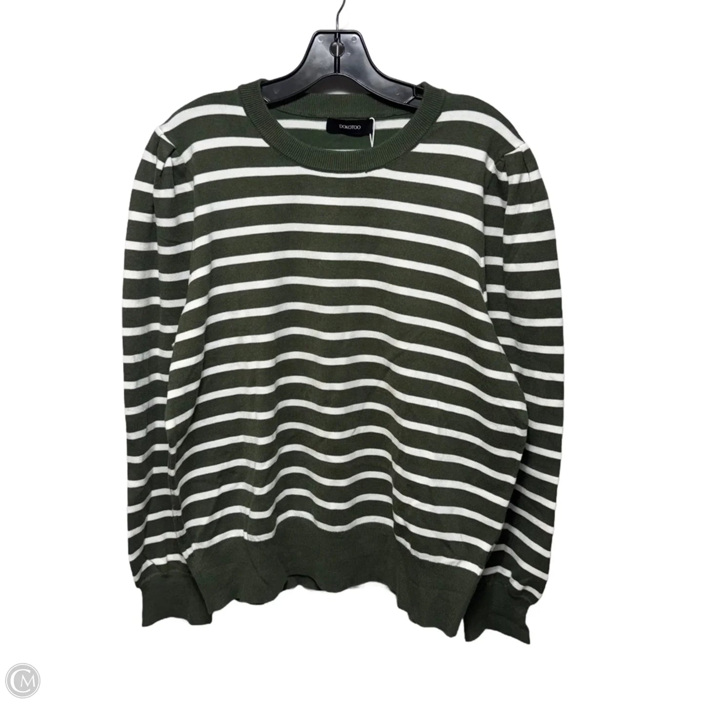 Top Long Sleeve By Dokotoo In Striped Pattern, Size: 2x