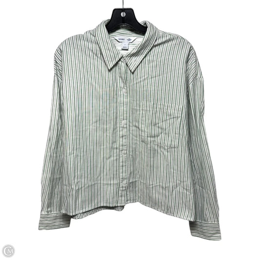 Top Long Sleeve By Old Navy In Striped Pattern, Size: 2x