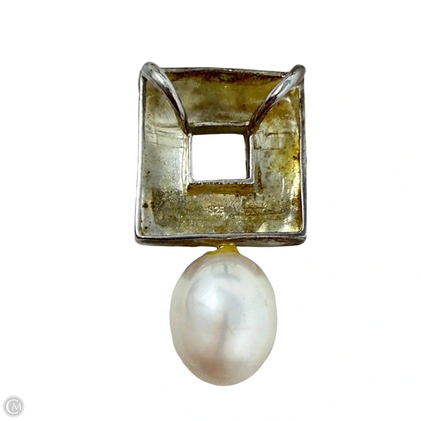 Sterling Silver & Pearl Pendant