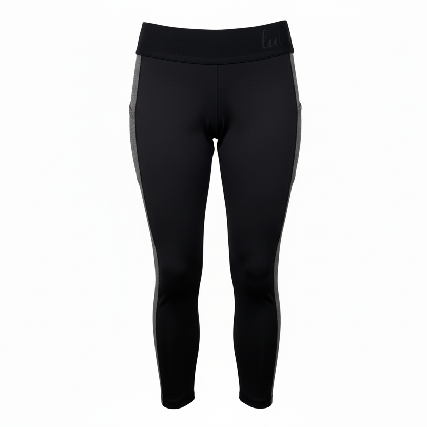 Athletic Leggings By Lululemon In Black, Size: 6