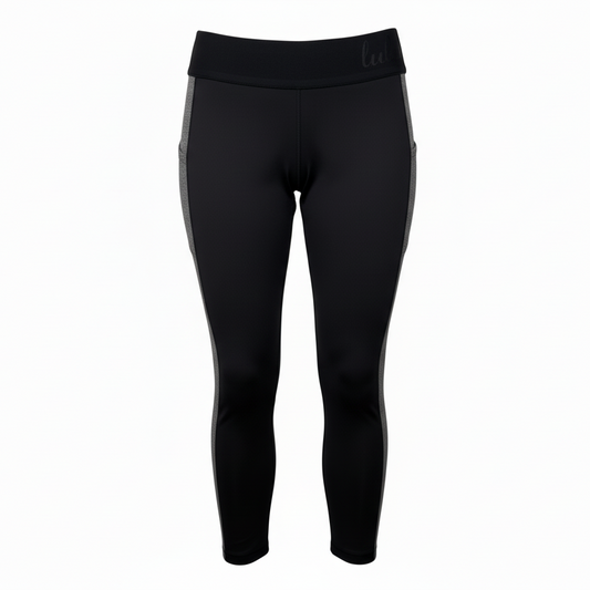 Athletic Leggings By Lululemon In Black, Size: 6