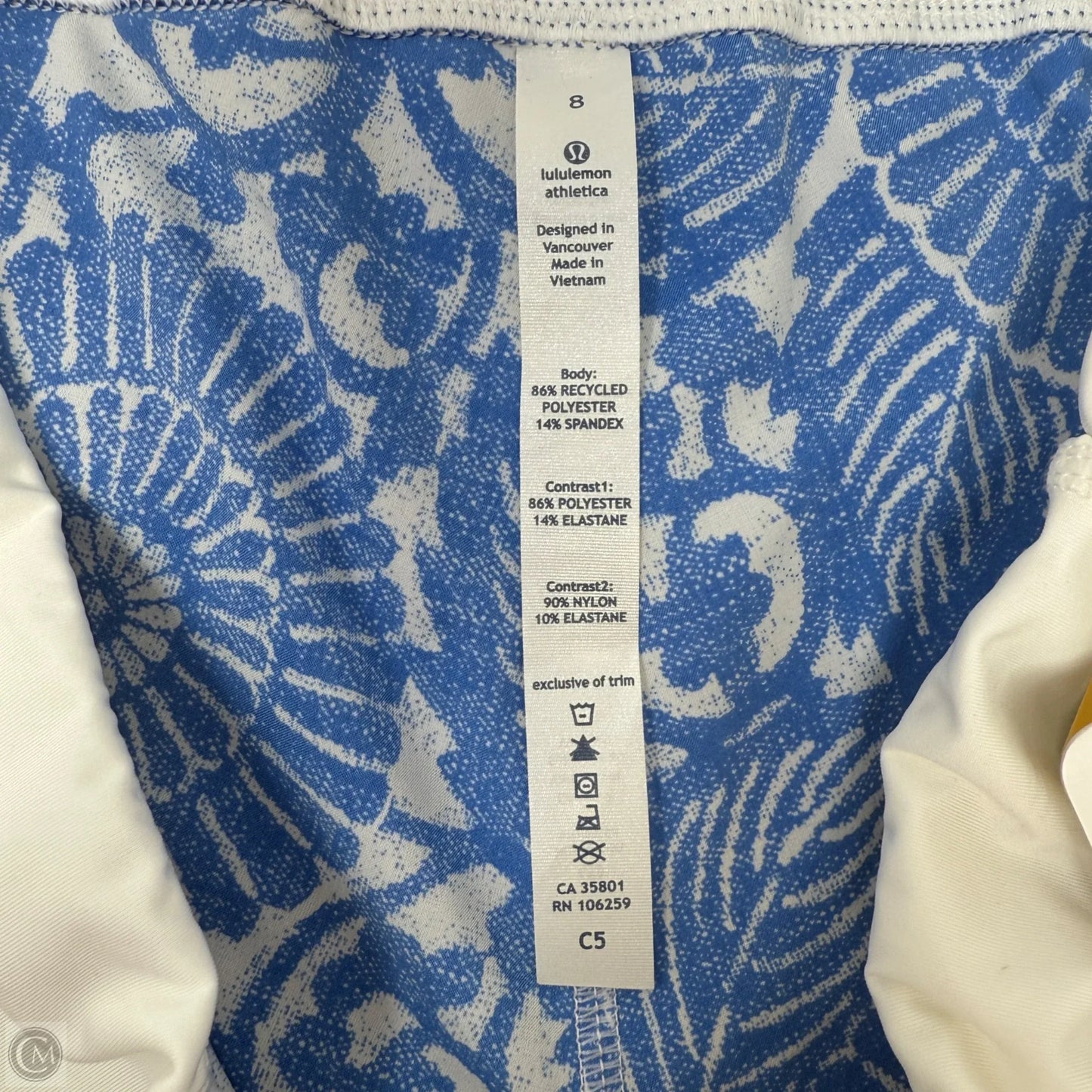 Reversible Flip Out Board Shorts By Lululemon In Blue, Size: 8