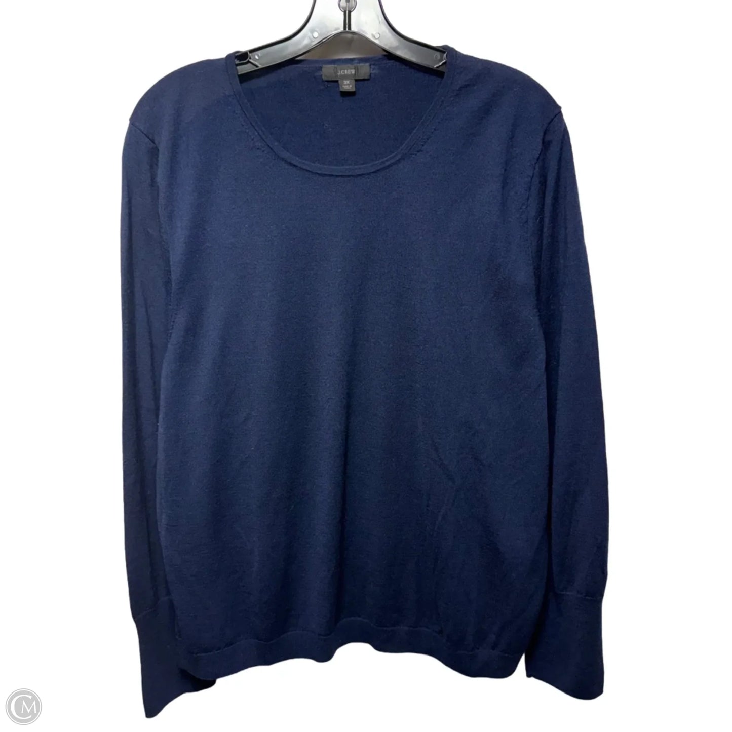 Merino Wool Sweater By J. Crew In Navy, Size: 3x